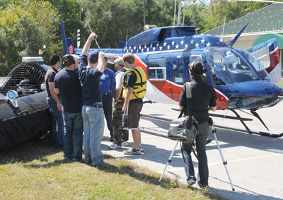 Image hover craft rescue air evac helicopter First Response Team of America Neoteric