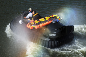 Picture Neoteric Hovercraft rescue river First Response Team of America Tad Agoglia