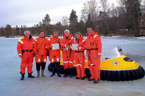 completed hovercraft training session