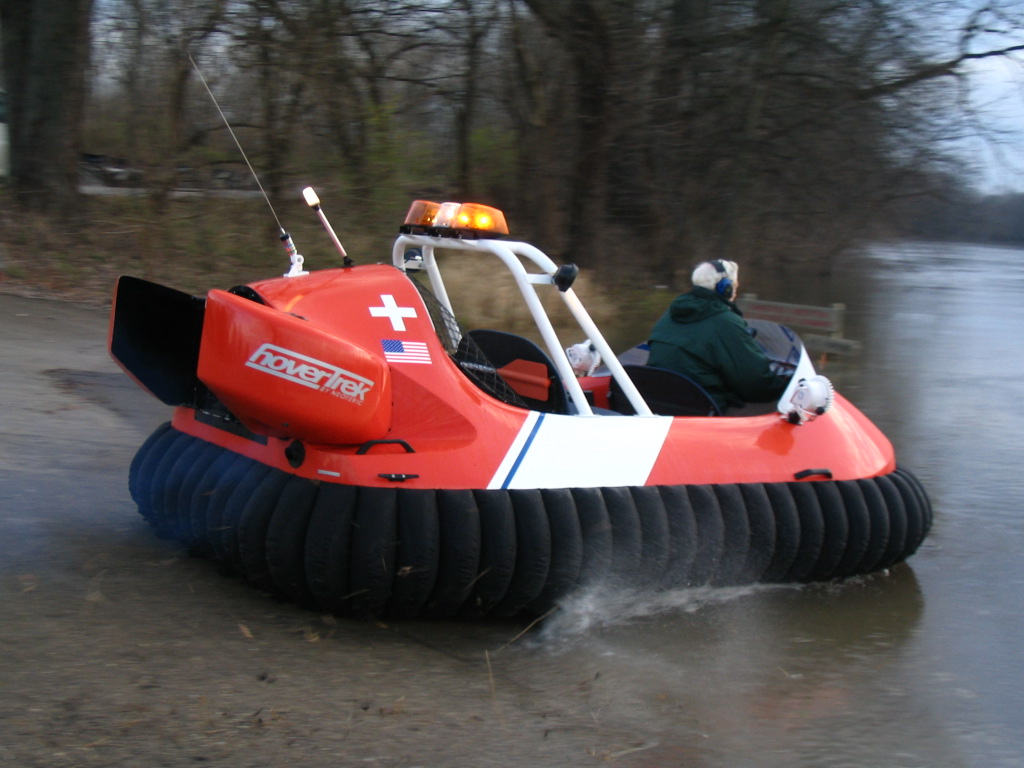 Testing a neoteric hovercraft